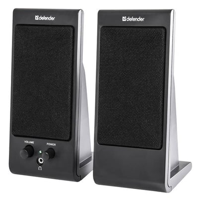 Reproduktor Defender Reproduktor SPK-170, 2.0, 4W, Black, Volume Control, 3,5 Jack, USB