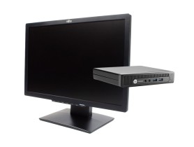 HP EliteDesk 600 G1 DM + 22" B22W-7 LED Fujitsu Monitor (Quality Silver) PC sestava - 2070366