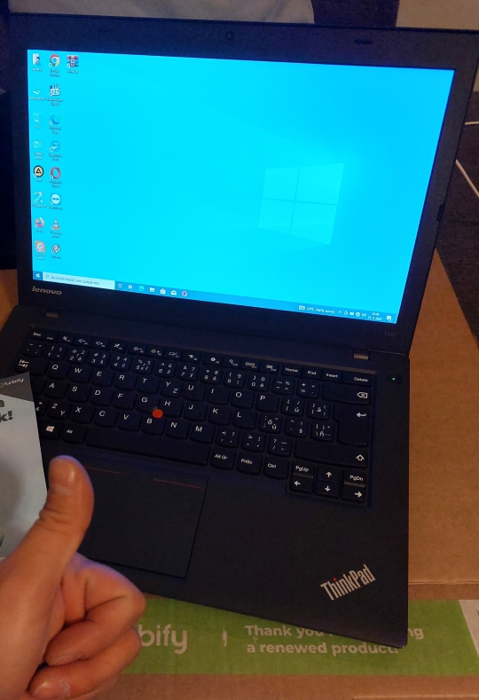 Lenovo ThinkPad T440 hodnocení Pavol #1