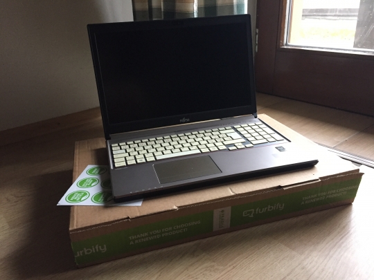 Fujitsu LifeBook E754 hodnocení Alena #1