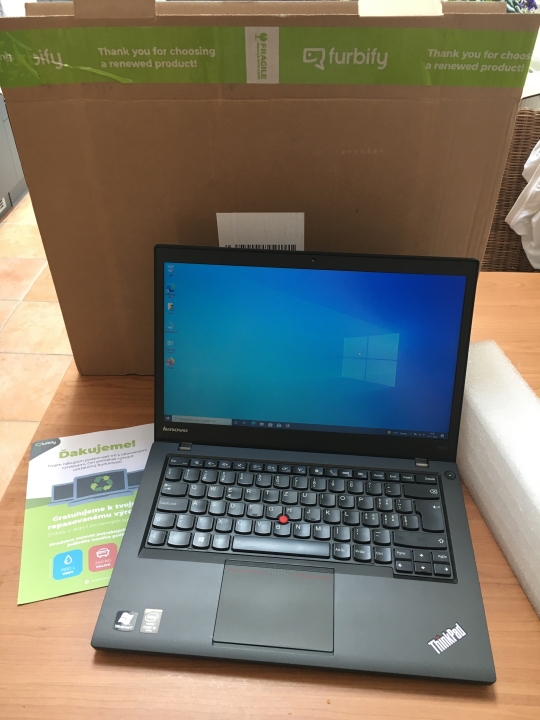 Lenovo ThinkPad T440s hodnocení Jana #1